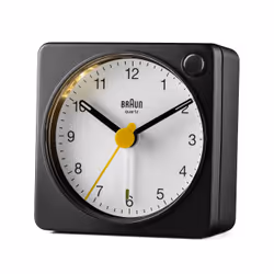 Braun BC02XBW alarm clock Quartz alarm clock Black, White