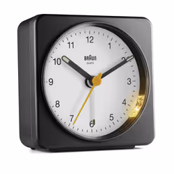 Braun BC03BW alarm clock Quartz alarm clock Black, White