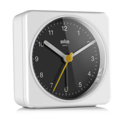 Braun BC03WB alarm clock Quartz alarm clock Black, White