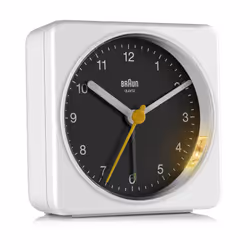 Braun BC03WB alarm clock Quartz alarm clock Black, White