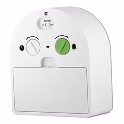 Braun Classic Analogue Alarm Clock, Snooze and Continuous Backlight, White, BC22W - Additional view 6