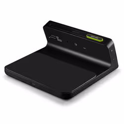 Braun Digital Alarm Clock with Wireless Fast-Charging Pad, Black, BC21BUK