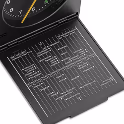 Braun BC05B wall/table clock Analog clock Rectangle Black - Additional view 6