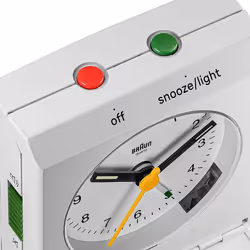 Braun BC05W wall/table clock Analog clock Rectangle White - Additional view 5
