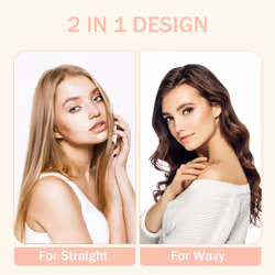 Thermal Brush, 38 mm Heated Round Brush, Professional Heated Curling Ceramic Tourmaline Ionic Curling Iron, Hot Styling Volumizing Brush, Dual Voltage