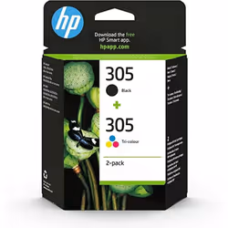 305-3YM61AE/3YM60AE Multipack Original Ink Cartridges Black and Three Colours