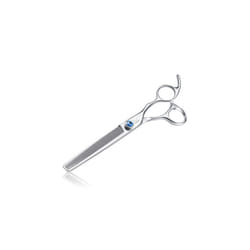 7" 50 Teeth Thinning Dog Grooming Scissor Ergonomic Pet Grooming Thinning Shears Blender Dog Cat Trimming Texturizing Kit 30% Thinning Rate