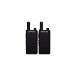 RT622P Walkie Talkie, Handheld 2 Way Radio Rechargeable 1620 mAh USB-C, VOX Hands Free, PMR446 15mm Ultra-Thin Radio Retail W ...