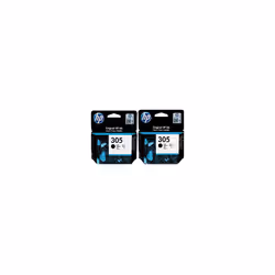 305 Original Black Multipack Including: HP DeskJet 2710 2720 2721 2722 2723 2724 HP DeskJet Plus 4110 4120 4122 4130 HP Envy ...