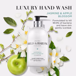 Jasmine and Apple Blossom Anti-Bacterial Hand Wash, 500 ml (Pack of 3) - Vegan Friendly