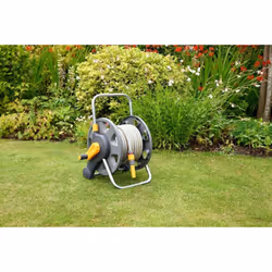 - Hose Reel 60m 2-in-1 (Reel and Wall Fixings Only) : Free-standing or Wall-mounted, Reel With Lightweight, Robust Main Body for Durability and
