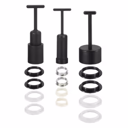 G9/E14/E27 Light Socket Rings Metal Lamp Shade Holder Ring Replacement with Removal Tool Black White 1 Set