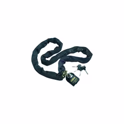 71110010 Hi Security Padlock and Chain, 1.1 m