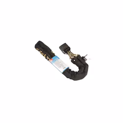 Hilka Tools 71150010 High Security Padlock and Chain, Black, 1.5 m