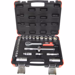 Hilka Socket Set 26 piece metric 3/8 " inch drive sockets tool kit