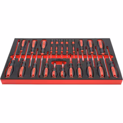 Hilka Screwdriver Set 22 piece screw driver kit in eva foam tray