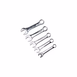 10p Combi Stubby Spanner Metric