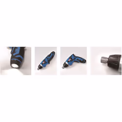 Hilka Tools PTCSDK36 3.6V Li-ion Cordless Screwdriver Kit, Blue