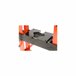 82950010 10 Tonne Bench Top Shop Press,Red,silver
