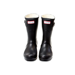 Hunter Womens Black Original Short Wellington Boots - UK 8