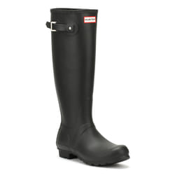 Hunter Original Womens Tall Black Rubber Wellington Boots - UK 4