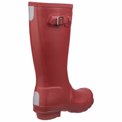 ) Hunter Original Rubber Red Wellington Boots - Red, 3 (Adults'