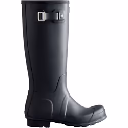 ) Hunter Original Tall Rubber Men's Navy Wellington Boots - Blue, 7 (Adults'