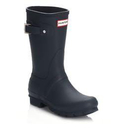 Hunter Womens Navy Original Short Wellington Boots - UK 6