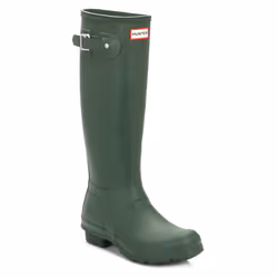 Hunter Original Womens Hunter Green Tall Wellington Boots - UK 5