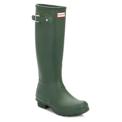 Hunter Original Womens Hunter Green Tall Wellington Boots - UK 5