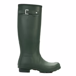Hunter Original Womens Hunter Green Tall Wellington Boots - UK 5