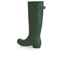 Hunter W Original Back Adjustable Tall Rain Boots Hunter Green Womens