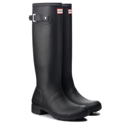 Women's Black Adjustable Tour Tall Wellingtons - Women's UK 7