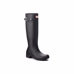 Women's Black Adjustable Tour Tall Wellingtons - Women's UK 7