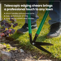 36" Long Handled Shears Garden Lawn Border Cutters