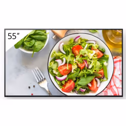 Bold. bright pictures with wide customisation possibilitiesBRAVIA FW-55BZ35L is the truly professional display that’s designe ...