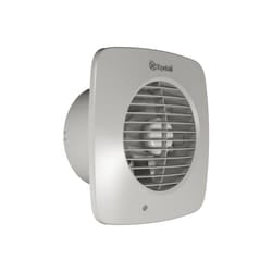XPELAIR, DX150HTS, Two speed 150mm axial  fan with humidistat / timer and square grille-front, 93076