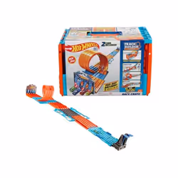 Hot Wheels Track Builder System Cars Crate Raceway Stunt Loops Playset
