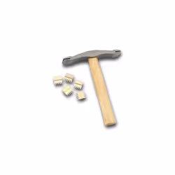 Scutch Hammer and Combs Set MasonryBricklaying Tools Double Ended 5 Combs Included Comfortable Hickory Handle Essential Build ...
