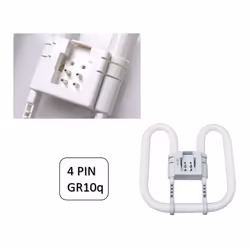 2Dm Square 16watt 4pin GR8 Colour 827 Warm Lightbulb