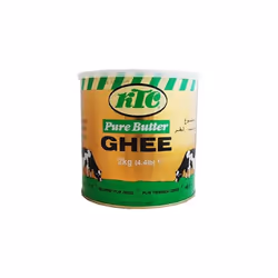 KTC Butter Ghee 2kg (Pack of 1)Used in cooking for Great Taste & Aroma