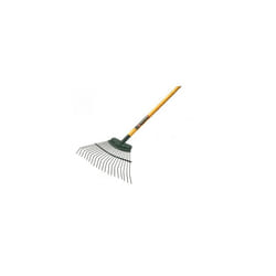 Bulldog 9128N Premier Springbok Lawn Rake 48" Wooden Handle