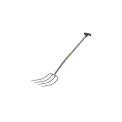 Bulldog BMFT Manure Fork 4 Prong Steel Shaft T Handle