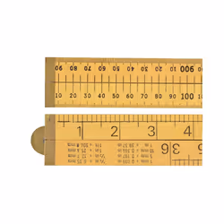 R.S.T. Wooden 4 Fold Rule 1m / 39in (Loose) RST073