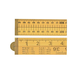 R.S.T. Wooden 4 Fold Rule 1m / 39in (Loose) RST073