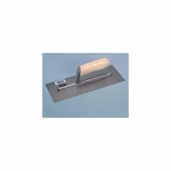 11" x 4.5" Finishing Trowel -  finishing x trowel rst grade b 11 banana 11in plasterers wooden handle 412 rtr124b 412in
