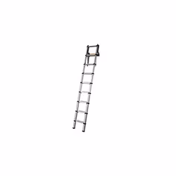 YOUNGMAN 301000 Telescopic Loft Ladder Aluminium 2.6 Metres / 8.53 Feet, Silver, 86 x 48 x 12 cm