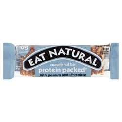 Eat Natural Protein Packed Crun, NutBar with Peanuts&Cho.45g(Packof12)