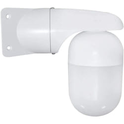 Eterna WELLWHPIR LED 'Wellglass' Corner Mounted Light Fitting with PIR