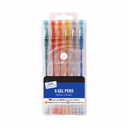 Tallon TA1223, Capped gel pen, Blue, Gold, Green, Orange, Red, Silver, Multicolour, Plastic, 6 pc(s)